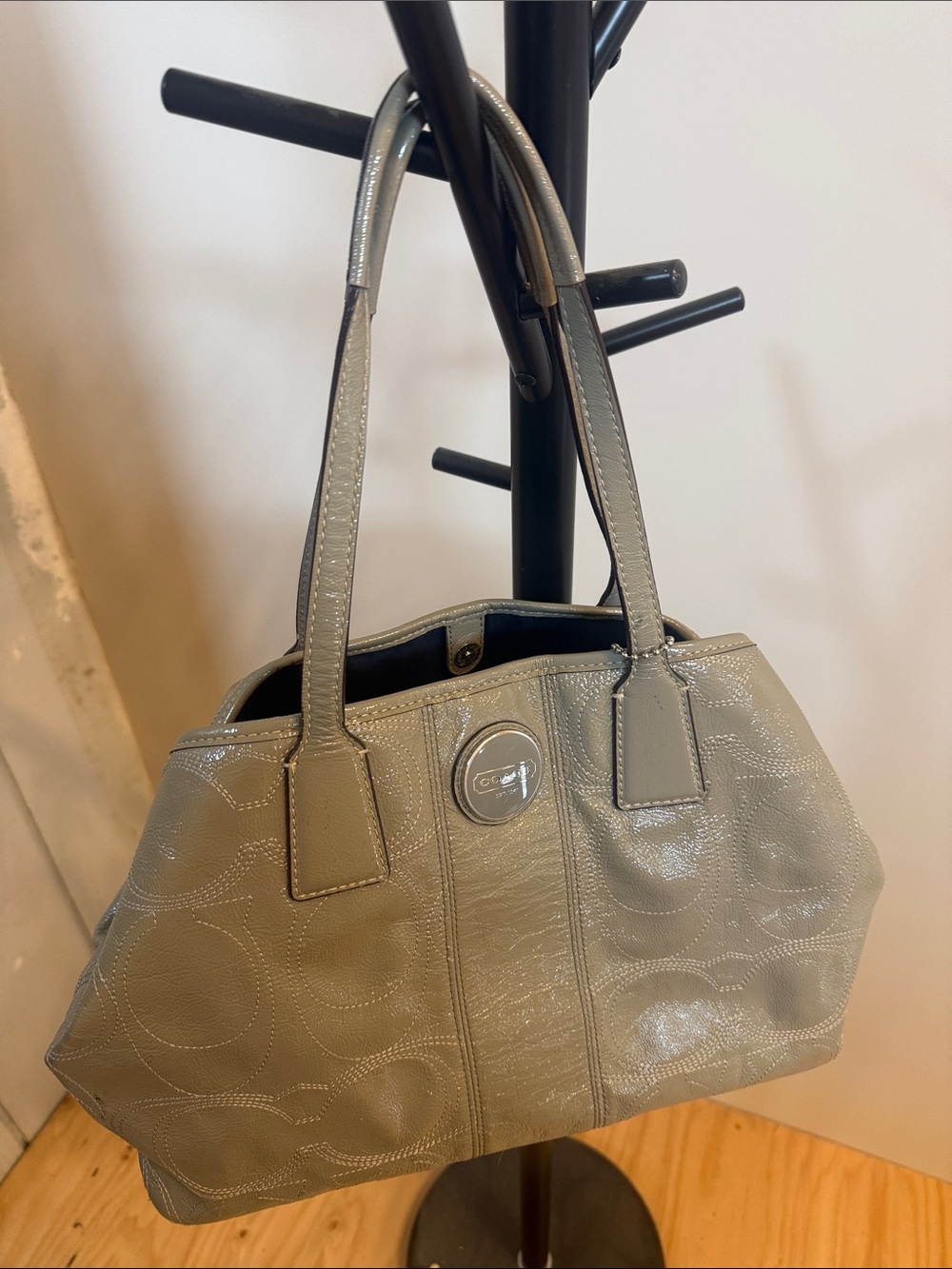 Coach Ashely Horse and Carriage Carryall  Tote